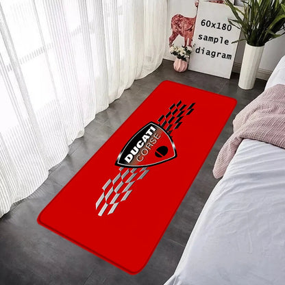 House Entrance Doormat Hallway Carpet Motorcycle Living Room Rugs D-Ducati Foot Carpets Bath Rug Floor Mats Non-slip Home Decor