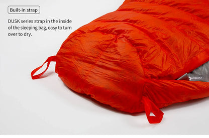 AEGISMAX Wind Hard Dusk Upgrade Ultralight Down Sleeping Bag 7D Nylon DWR 800FP Waterproof Outdoor Hiking Down Pro Sleeping Bag