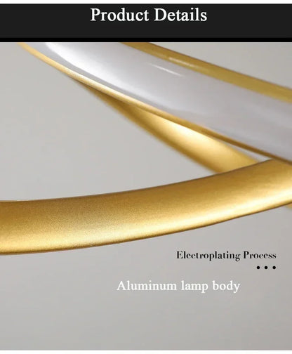 Modern Nordic LED Pendant Lights Minimalist Luxury Lamps for Living Dining BedRoom Home Decoration