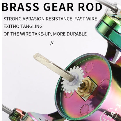 BILLINGS Spinning Reel 22LB Max Drag 14+1BB Ultra Smooth Professional Fishing Reel 5.0:1/4.7:1 Gear Ratio CNC Metal Spool Fishing Reels Wheel For Freshwater Saltwater