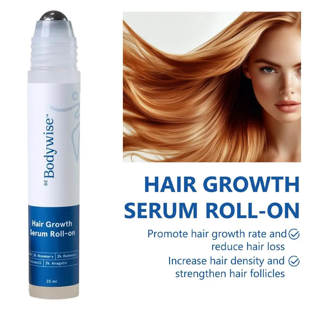 25ml Hair Growth Essence Oil for Hair Care, Scalp Nourishment & Frizz Control 3% Rosemary Hair Serum