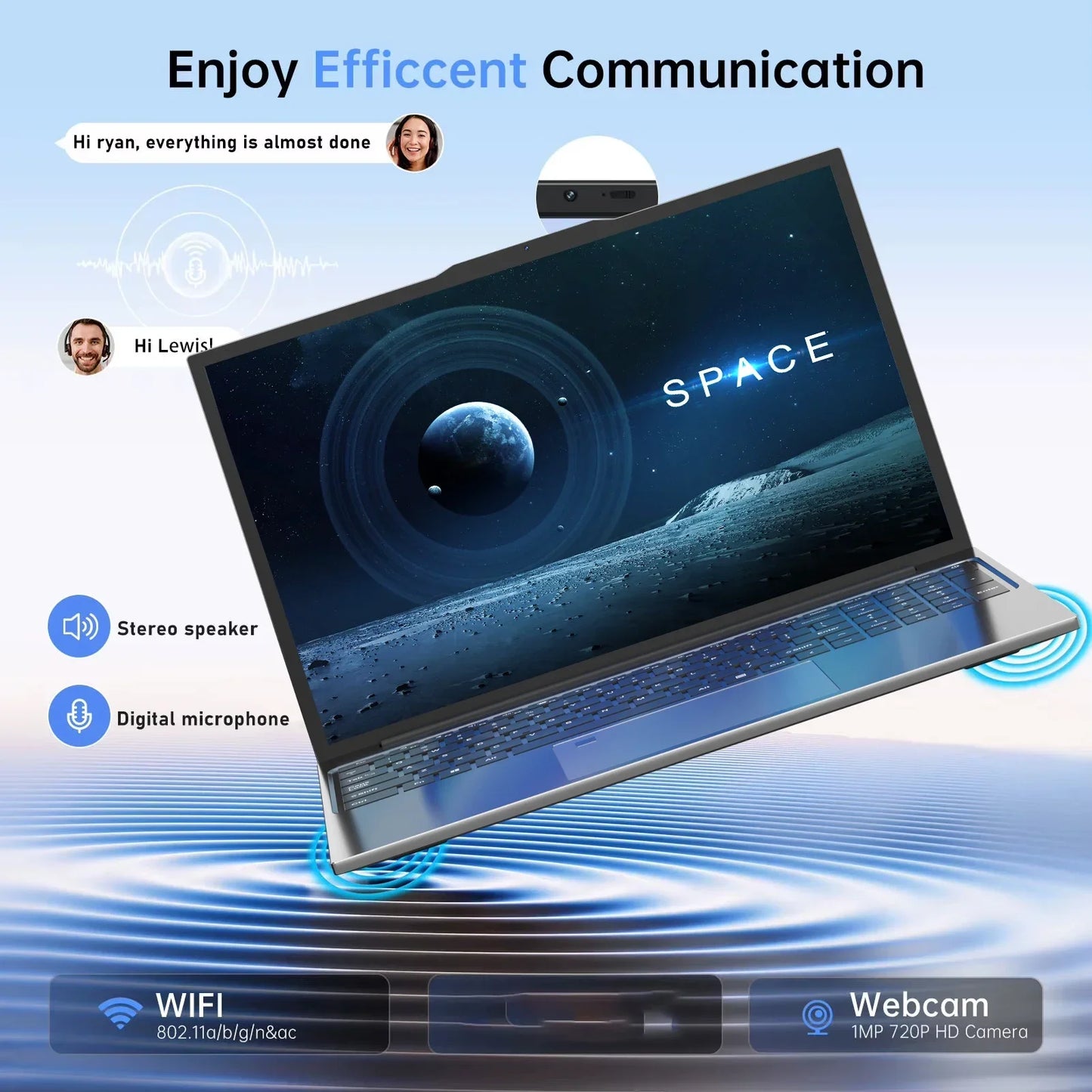 2026 Intel Core I9-10980HK Laptop 15.6 inch Win11 Pro 16GB RAM 1TB 2TB SSD Fingerprint Unlock Office Business Gaming Notebook