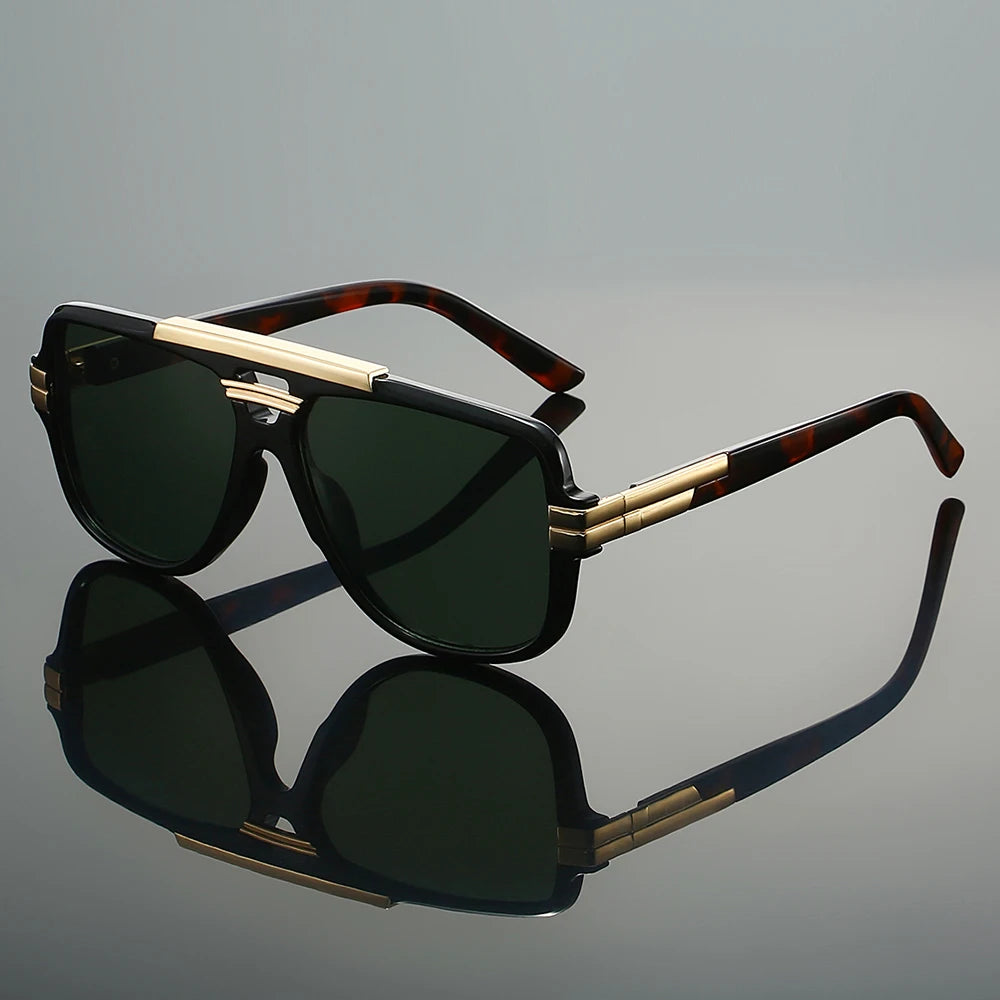 KAMMPT Double Bridge Pilot Shades Men 2025 New Arrival Outdoor Brand Design Sunglasses Women Stylish Oversized Anti-UV Shades