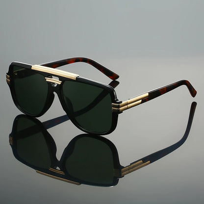 KAMMPT Double Bridge Pilot Shades Men 2025 New Arrival Outdoor Brand Design Sunglasses Women Stylish Oversized Anti-UV Shades