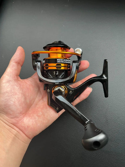 Spinning Fishing Reel Metal Yn300 High Gear Ratio 5.2 :1 For Saltwater Sea Lure Rock Surf Fishing Tackle Wholesale