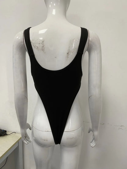 2025 Sexy girl Summer Punk Grunge Aesthetics Europe American spicy Hot girl style new Harajuku sleeveless hollow out Jumpsuits