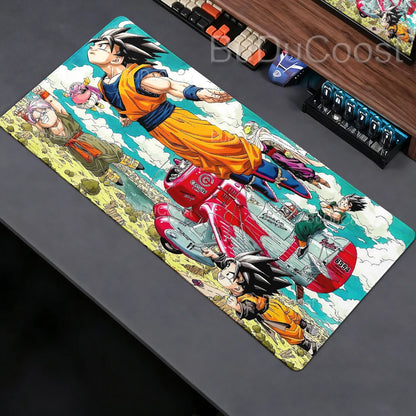 Anime Dragon Ball Mouse Pad Large PC Rubber Mousepad Gamer Mouse Mat Desk accessories Gaming Keyboard Mats Office Computer Pads