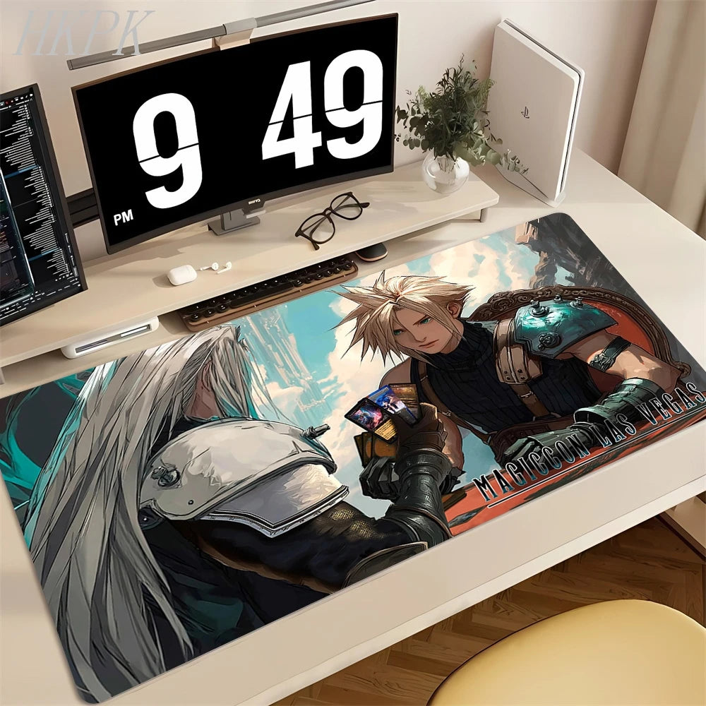 Large Game FINAL FANTASY IX Mouse Pad XXL Mouse Pad For Home Office Waterproof Deskmat Computer Mouse Pad Keyboard Mat