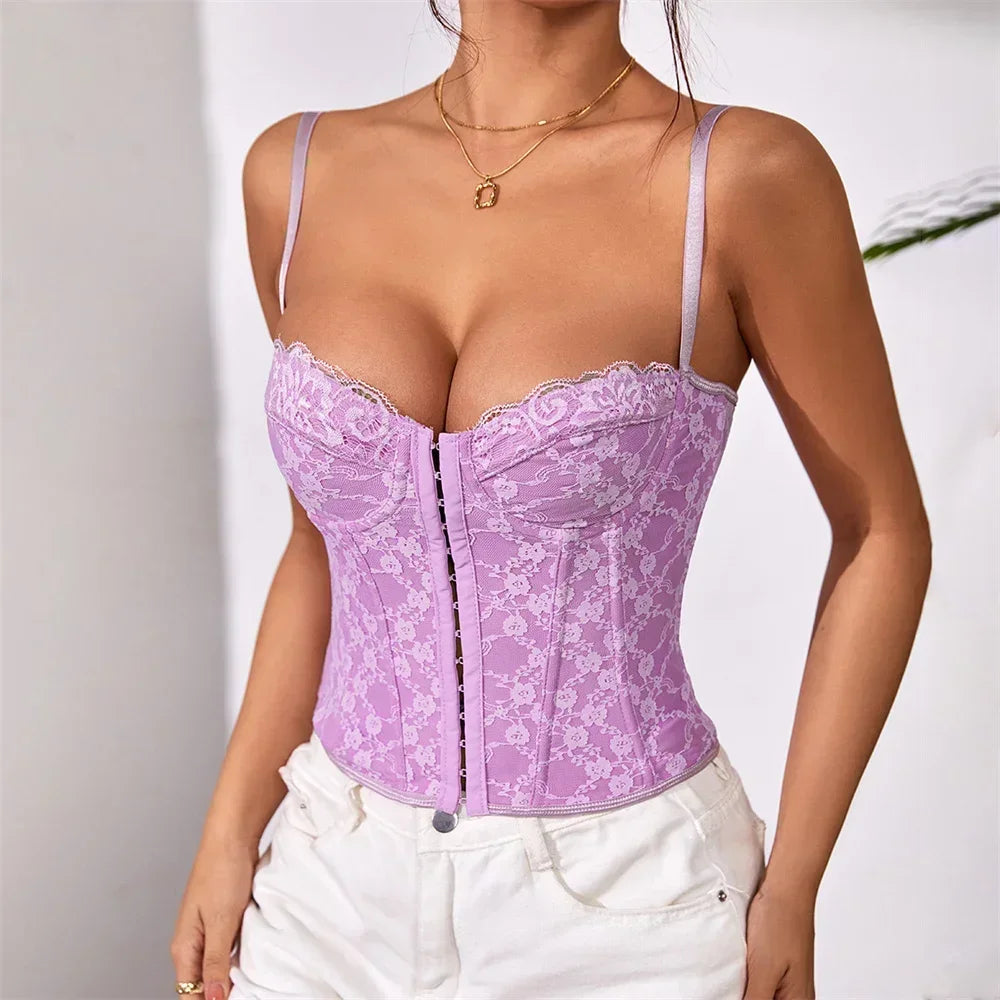 Sexy Summer Cropped Shirt Women Corset Camis Club Shaper Ladies Crop Tops Ropa Blusas Tank Top Woman Clothing Camiseta Mujer