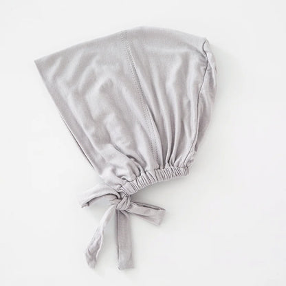 82 Colors Tie-Back Undercaps Fashion Women's Inner Hijab Muslim Cap Bonnet Plain Islamic Cotton Spandex Jersey DEW Underscarf