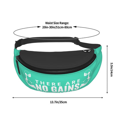 Powerhouse Gym Fanny Bag Custom Bodybuilders Fitness Crossbody Waist Pack Men Women Cycling Camping Phone Money Pouch