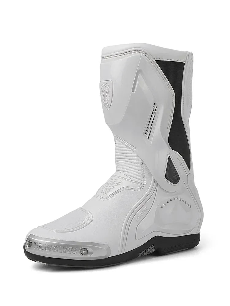 Motorcycle Boots Racing Off-road Shoes Creative Non-slip High-top Motorcycle Professional Waterproof Mountain Bike Boots
