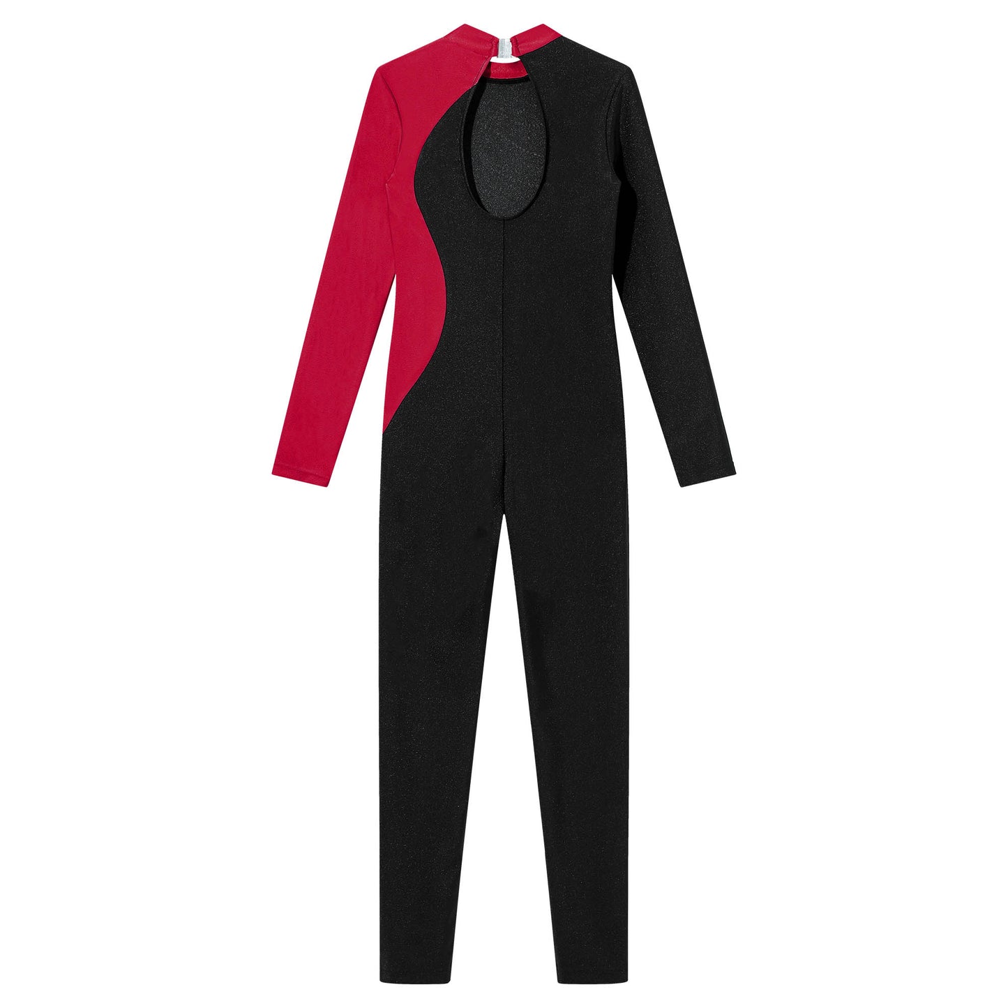 Kids Girls Long Sleeve Gymnastics Leotard Bodysuit Teens Gymnastics Jumpsuit for Girl Children Ballet Dance Costume Dancewear