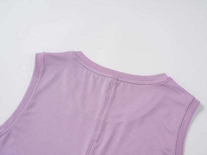 TACVASEN Quick Dry Women's Tank Top UPF 80+ UV Protection Tie Back Sports Vest Moisture Wicking Yoga Fitness Sleeveless T-shirt