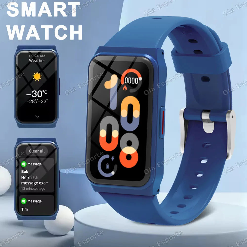 New Smart Watch Lightweight Health & Sleep Monitoring Multiple Sport Modes Music Control For Men Women Smartwatch Holiday Gifts