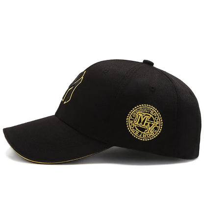 1PC Unisex Casual Baseball Caps Letter Embroidery Hip-hop Hats Spring Autumn Outdoor Adjustable Trucker Caps Sunscreen Hat