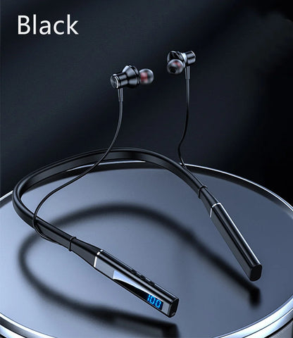 EARDECO 100 Hours Playback Bluetooth Headphone Bass Inear Wireless Headphones Neckband Earphones Headphones Sport Stereo TF Card