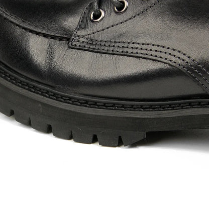 Vintage Work Boots Men's Winter High-top Leather Boots Men Mid-top Short Boots