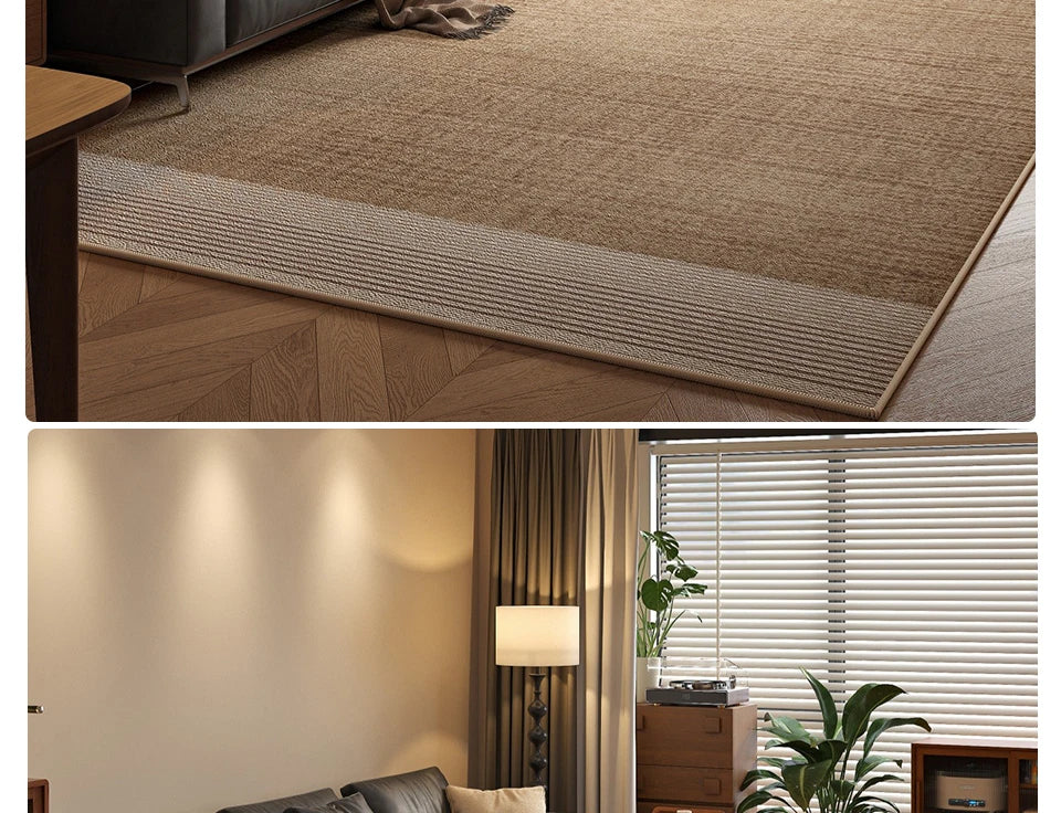 Large Area Carpet For Living Room Rug Bedside Bedroom Floor Mat Loop Pile TPR Non-Slip Waterproof Rugs 카페트 거실 대형 Alfombra Salón