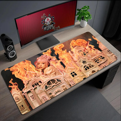 Mouse Pad Singer Melanie Hades Gaming Office Desk M-Martinez Pads Large For Computer Non-slip Lockedge MousePad