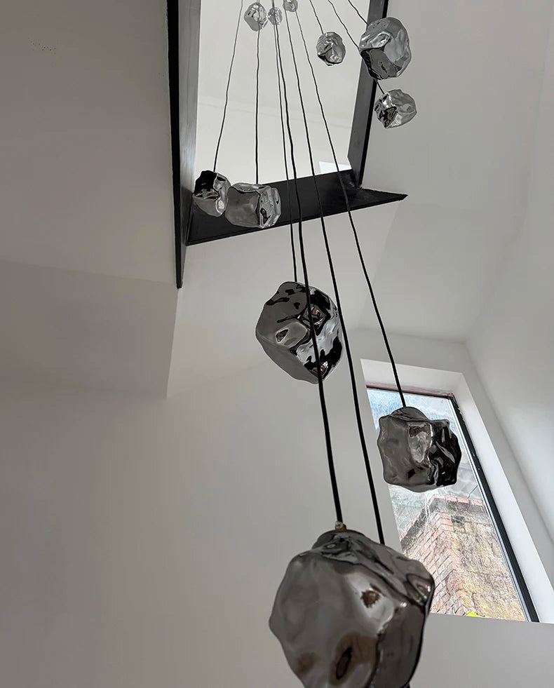Modern Stair chandelier Pendant lights indoor lighting Ceiling lamp hanging light led Chandeliers for living room indoor lightin