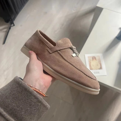 Not Logo Women's Adult Summer Rubber Casual Stitching Flats Sandals - Low Price