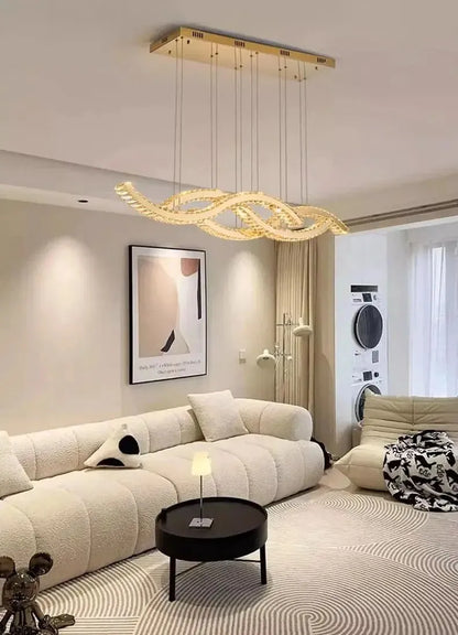 home decorationPendant lights, luxury crystal living room chandelier, dining room Pendant lamp, ceiling light, indoor lighting