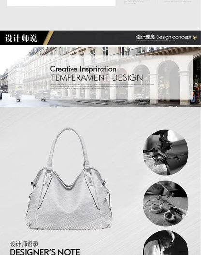 2026 Fashion Soft Leather Luxury Designer Handbag Large Capacity Women's Bag Women's One Shoulder Crossbody Bag Bolsas De Mujer