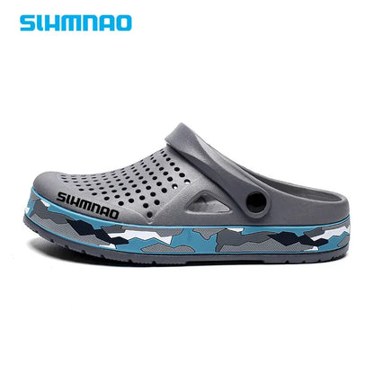 2025 Summer Outdoor Beach Casual Sandals, Lightweight and Breathable Household Shoes, Anti Slip and Breathable Fishing Slippers