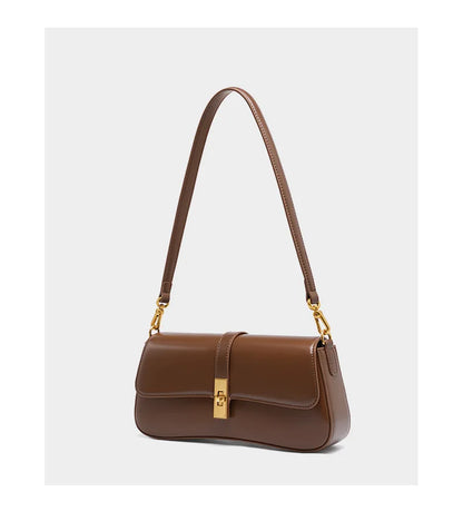 YANATARI Underarm Cowhide Genuine Leather Handbags Women Vintage Shoulder Bag Female Crossbody Bags Luxury High Quality 2025