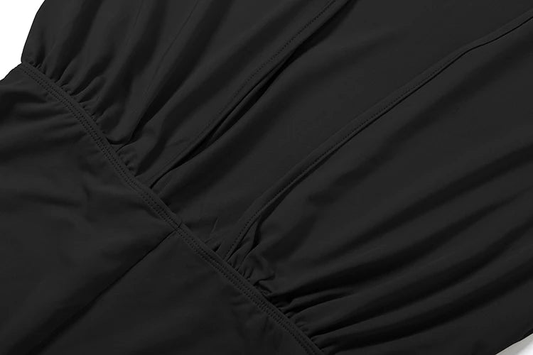 Weird Puss Sexy Backless Romper Women O-Neck Full Sleeve Hottie Simple Fashion Street Stretch Slim Midnight Clubwear Playsuit
