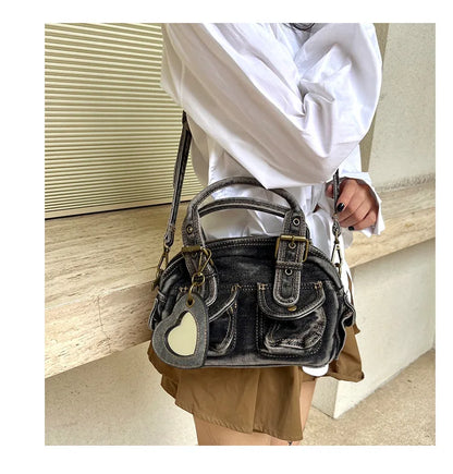Denim Crossbody Bags for Women Shoulder Bags Hand-held Retro Purse and Handbags Luxury Bags Designers Bag Сумка Женская Bolsa