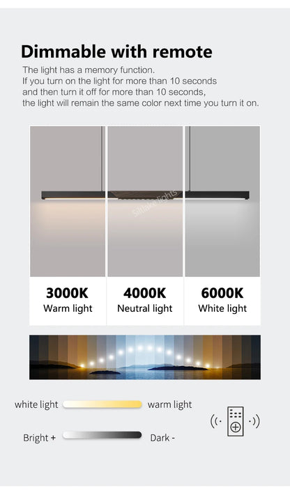 Pendant lights restaurant lights Nordic modern   bar dining room chandeliers LED kitchen lamps  Suitable for dining tables