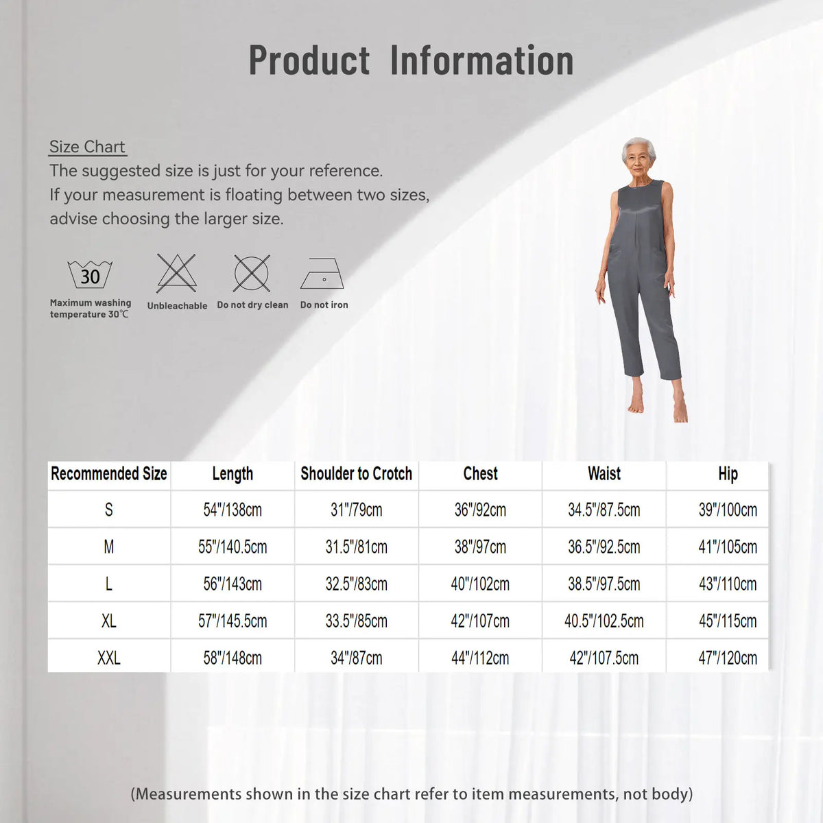 Women Special Needs Clothing Cotton Elderly Anti-Strip Adaptive Jumpsuit Back Legs Zip Long Sleeve Long Pants Nursing Rompers