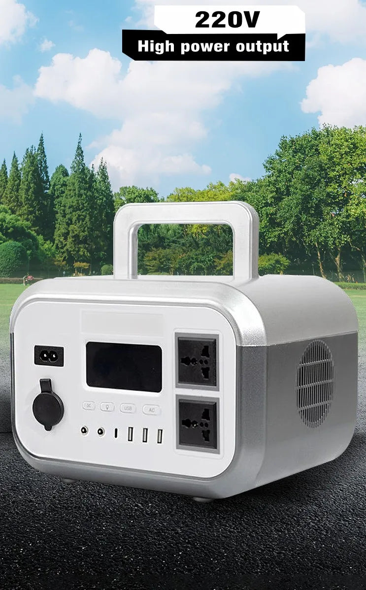 12v50AH Lifepo4 battery Portable power station 60AH Lithium Inverter 220V 500W For Outdoor Camping available mobile 30AH 25AH