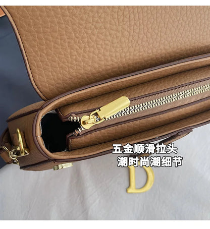 IMJK 24*20*6cm Hot Selling Light Luxury Underarm Saddle Bag, New Niche Design, Casual Shoulder Crossbody Bag Bags