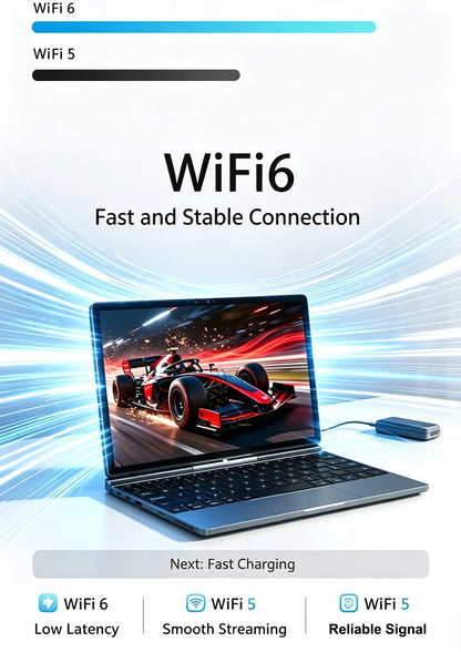 10'' 2 in 1 Tablet Laptop Intel N150 Win11 Touch Screen FHD IPS 32GB DDR4 M.2 SATA NVMe SSD Support Stylus Pen Face Recognition
