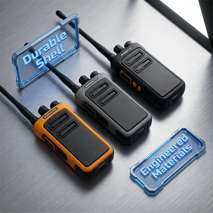 DMR Digital Two Way Radio High Power Long Battery Life Charging VOX Long Range Portable Walkie Talkie for Emergency Camping