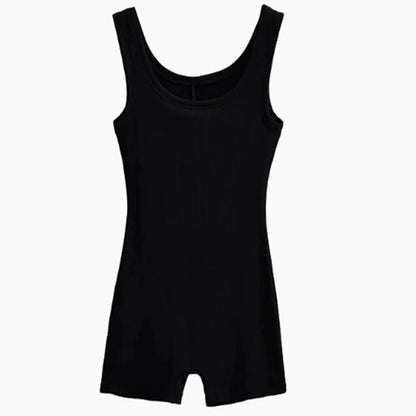 Womens Playsuits Yoga Low Neck Vest Slim Fit Sleeveless Jumpsuits Stretch One Piece Romper Sexy Seamless Bodysuits Sportwears