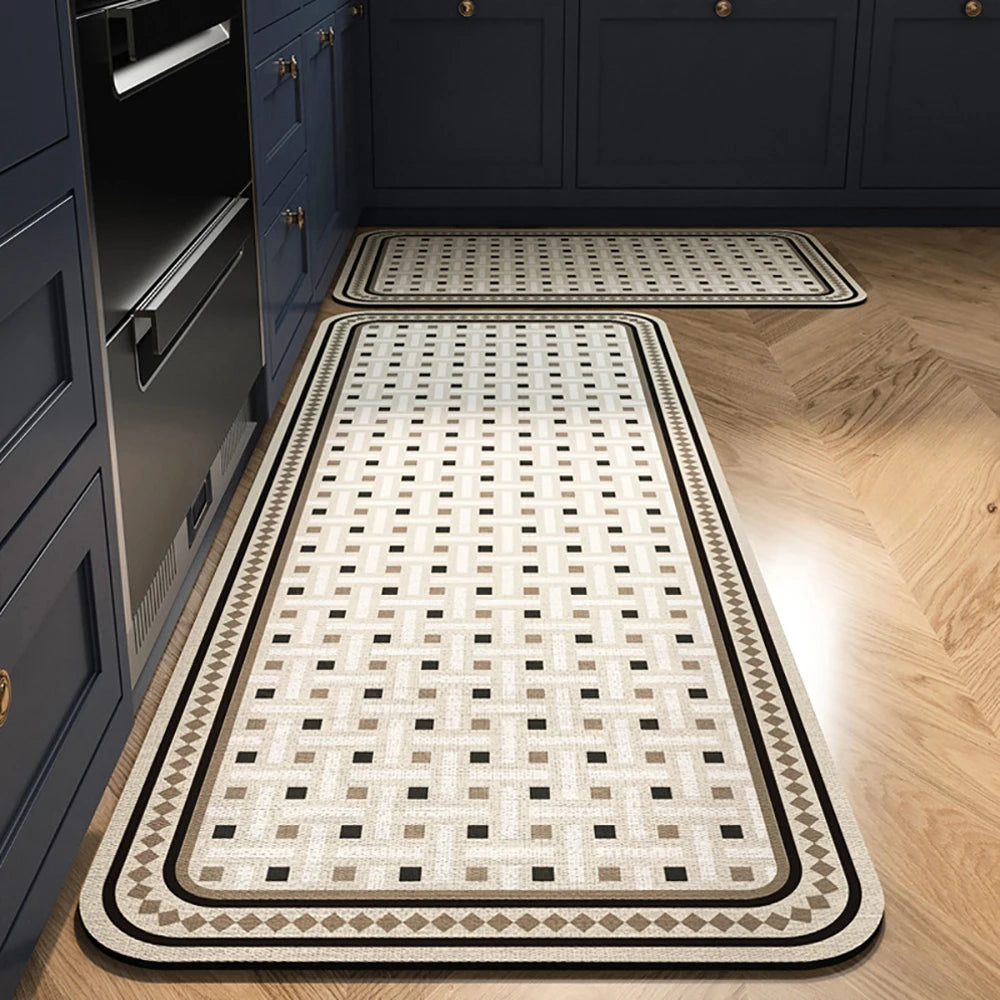 VIKAMA Kitchen Floor Mat Living Room And Bedroom Entrance Door Mat Home Decoration Laundry Room Corridor Long Small Carpet