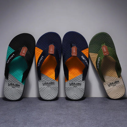 Men Flip Flops Slides 2023 Trend Summer Anti-skid Man Slippers Outdoor Light Casual Beach Male Sandals Household Slides for Men