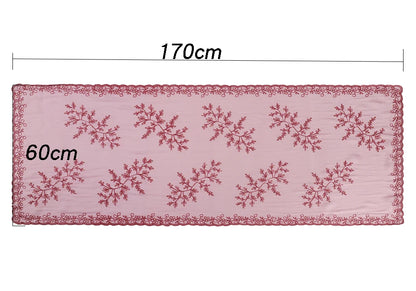 Luxury Sequin Floral Hijab Shimmer Shawl Glitter Shiny Headscarf Elegant Muslim Head Scarf for Wedding Soft Flowy Lace Edge