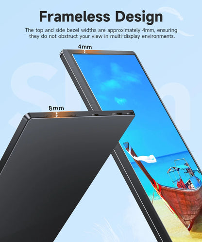 UPERFECT 15.6 " Toucscreen Monitor Built-in 10800mAh Rechargercable Battery 1080P FHD USB C HDMI 120Hz Portable Gaming Display