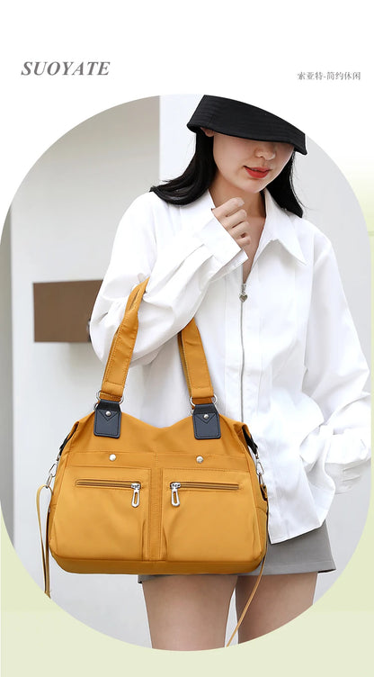 New Fashion Luxury Women's Crossbody Bag High Quality Large Capacity Shoulder Bag Waterproof Multi Functional Handbag For Women