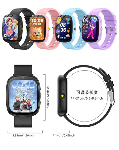NEW Smart Watch for Children Touch Screen Camera Control 260mAh Long Battery Flashlight 22 Games Learn Partners Boys Girls Gifts