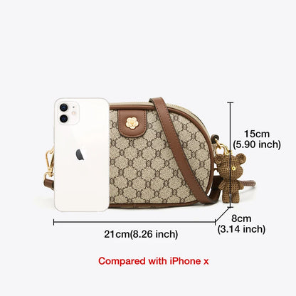 FOXER 2026 Fashion New Women's Shoulder Bag PVC Leather Female Crossbody Bag Chic Daily Lady Cellphone Bag Purse