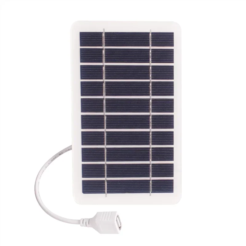 2-5W Multiple Styles Solar Panel Portable For Fast Phone Charging, Outdoor Mini Solar Charger Outdoor Portable Solar Cell Plate