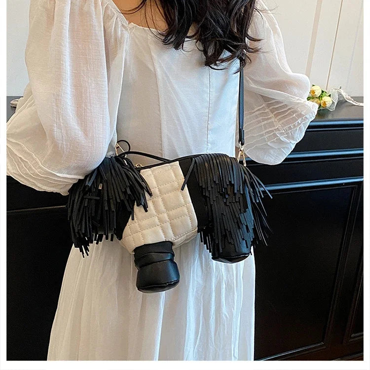 Unique Designer Purse and Handbags for Women Leather Shoulder Bag High Quality 3D Dog Shape Wedding Evening Clutch Bag Party Bag