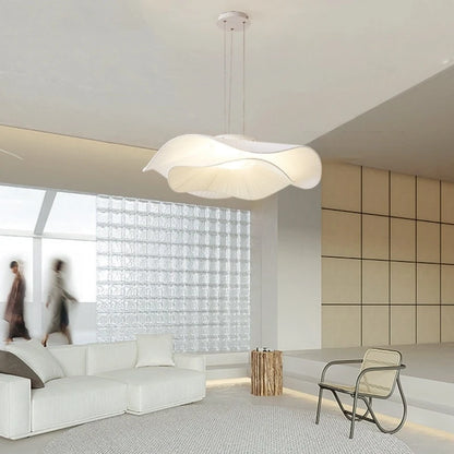 Modern Simple Fabric Led Pendant Lights Dining Room Nordic Chandelier Lamp Bar Hanging Lamp Home Decor Dimmable Light Lamparas