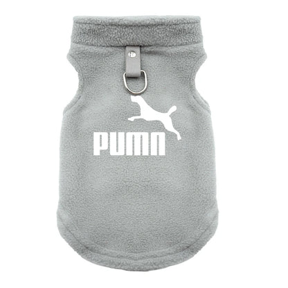 Dog Clothes harness vest Small Soft Fleece Coats Autumn Winter Warm Dogs Pets Clothing Brand Pullover